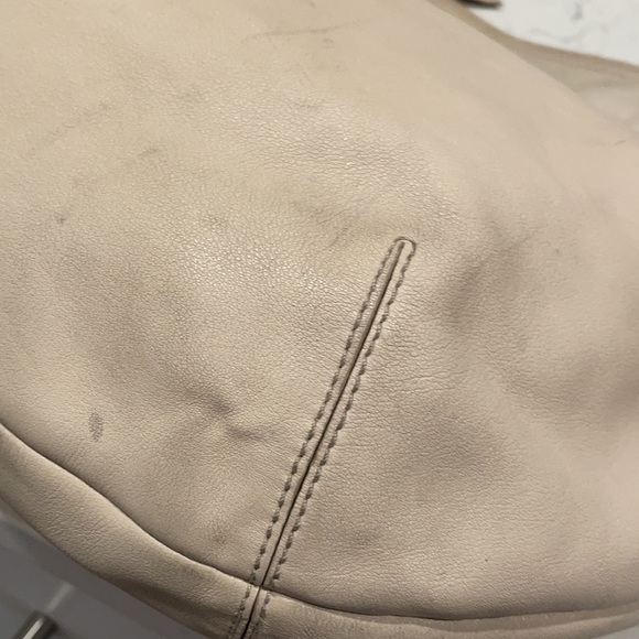 Beige Coach Soho Leather Hobo Bag - Picture 10 of 16